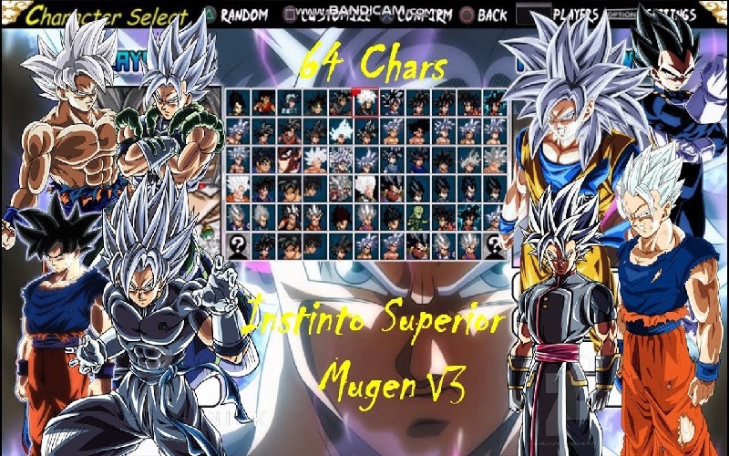  ᐈ DRAGON BALL INSTINCT SUPERIOR MUGEN V3 – 【 Juegos Mugen 】