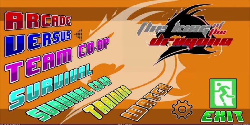 THE KING OF THE DRAGONS MUGEN