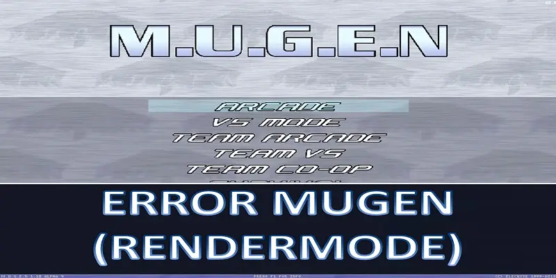 error mugen rendermode