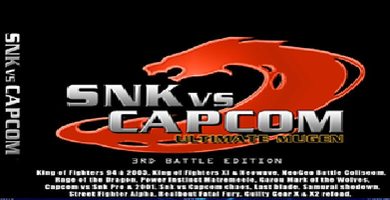 SNK VS CAPCOM ULTIMATE MUGEN 3RD BATTLE EDITION