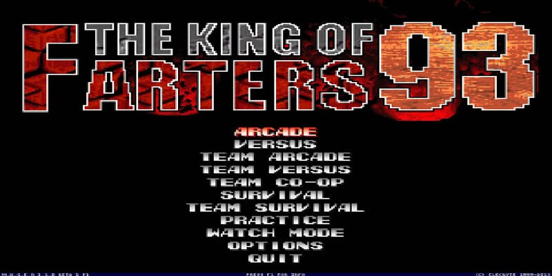 THE KING OF FARTERS '93 MUGEN