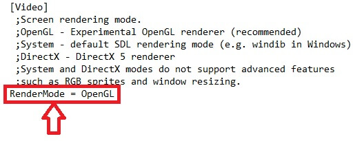 rendermode opengl