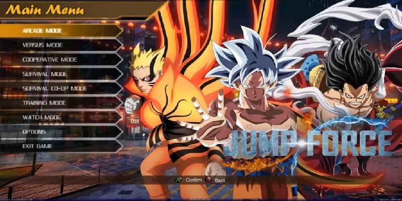 Jump Force Mugen V1, Android