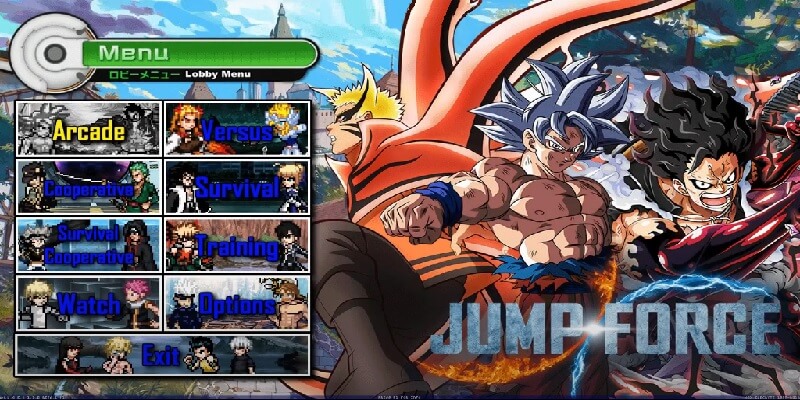 Jump Force Mugen APK v12 Download Grátis para Android 2023