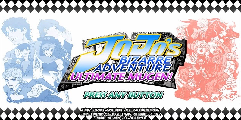 Jojo's Bizarre Adventure Ultimate Mugen HD