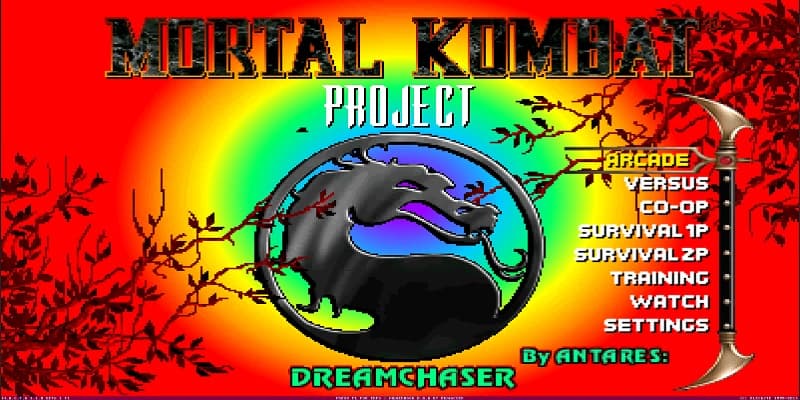 Mortal Kombat Project Dreamchaser V4 Mugen