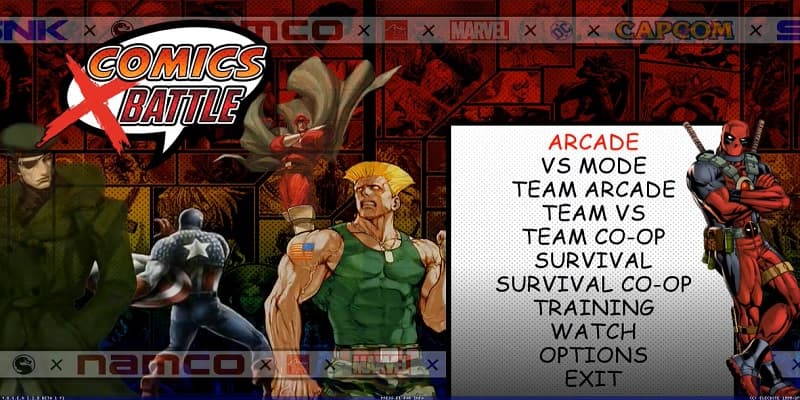 Comics X Battle Mugen