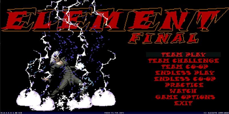 KOF Memorial Lv2 ELEMENT Mugen