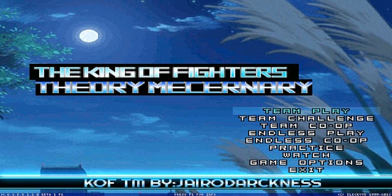 The King Of Fighters Theory Mercenary Mugen